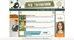 Desktop Screenshot of gryfarmerskie.pl